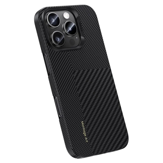 BENKS For iPhone 16 Pro Max Magnetic Case Kevlar Aramid Fiber Montage Phone Cover