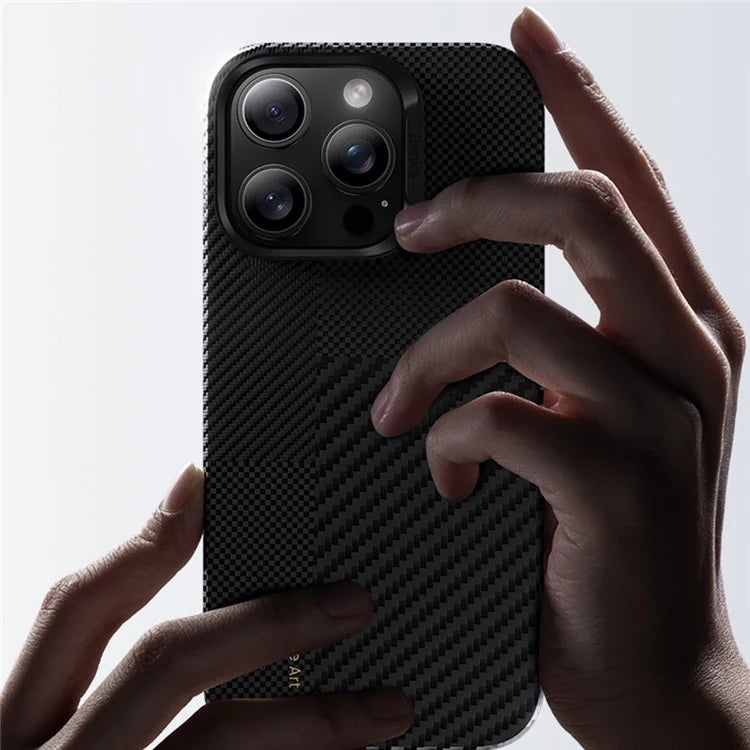 BENKS For iPhone 16 Pro Max Magnetic Case Kevlar Aramid Fiber Montage Phone Cover