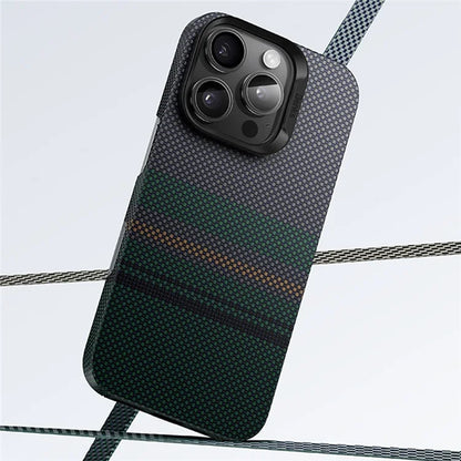 BENKS For iPhone 16 Pro Max Case Compatible with MagSafe Kevlar Aramid Fiber Phone Cover