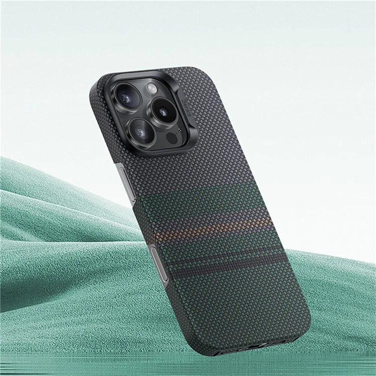 BENKS For iPhone 16 Pro Case Compatible with MagSafe Kevlar Aramid Fiber Phone Cover