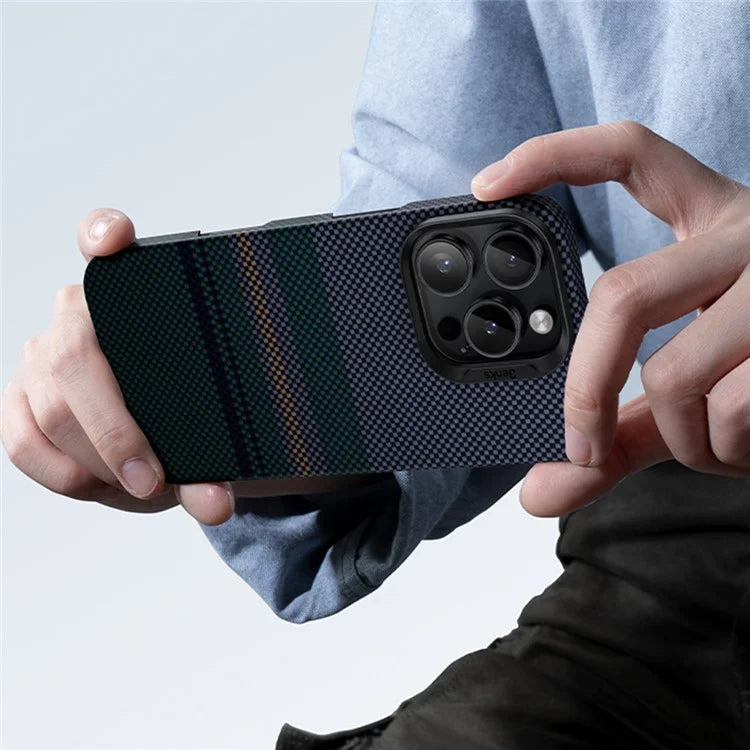 BENKS For iPhone 16 Pro Case Compatible with MagSafe Kevlar Aramid Fiber Phone Cover