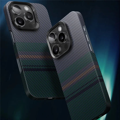 BENKS For iPhone 16 Pro Case Compatible with MagSafe Kevlar Aramid Fiber Phone Cover