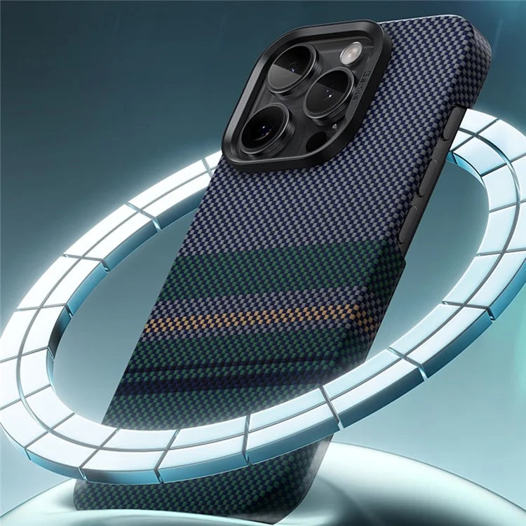 BENKS For iPhone 16 Pro Case Compatible with MagSafe Kevlar Aramid Fiber Phone Cover