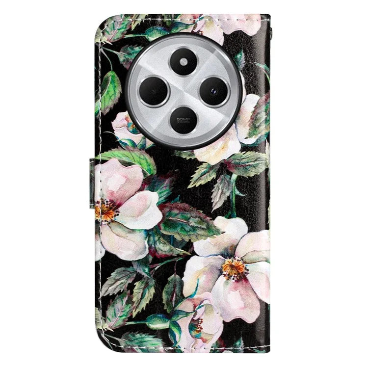 For Xiaomi Redmi 14C 4G Wallet Case Printed Pattern Design Leather Phone Cover