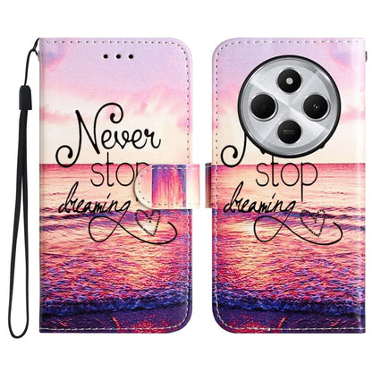 For Xiaomi Redmi 14C 4G Wallet Case Printed Pattern Design Leather Phone Cover