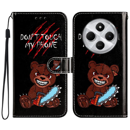 For Xiaomi Redmi 14C 4G Wallet Case Printed Pattern Design Leather Phone Cover