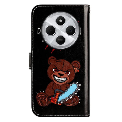 For Xiaomi Redmi 14C 4G Wallet Case Printed Pattern Design Leather Phone Cover