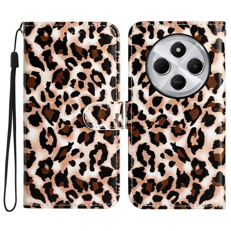 For Xiaomi Redmi 14C 4G Wallet Case Printed Pattern Design Leather Phone Cover