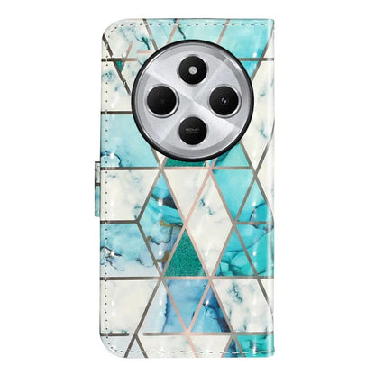 For Xiaomi Redmi 14C 4G Case 3D Pattern Printed Phone Leather Phone Cover