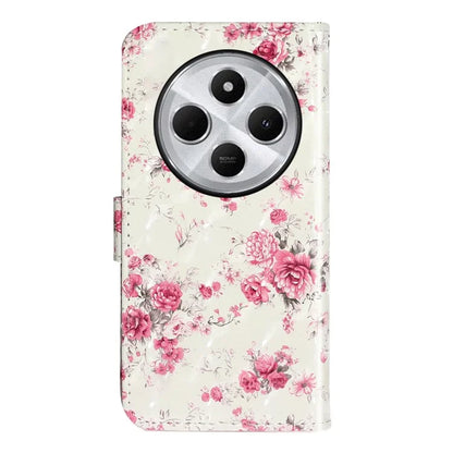 For Xiaomi Redmi 14C 4G Case 3D Pattern Printed Phone Leather Phone Cover