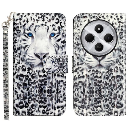For Xiaomi Redmi 14C 4G Case 3D Pattern Printed Phone Leather Phone Cover