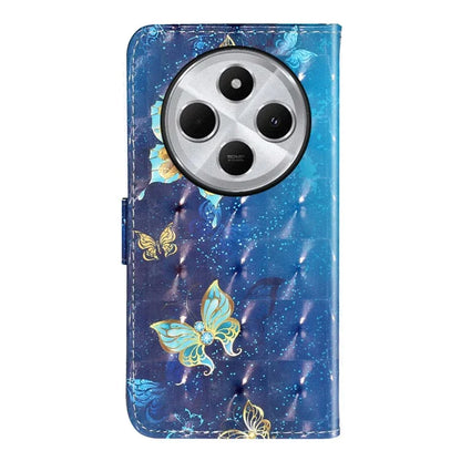 For Xiaomi Redmi 14C 4G Case 3D Pattern Printed Phone Leather Phone Cover