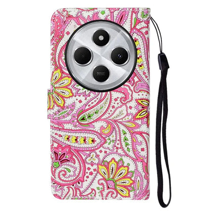 For Xiaomi Redmi 14C 4G Case Pattern Leather Wallet Phone Cover with Card Holder