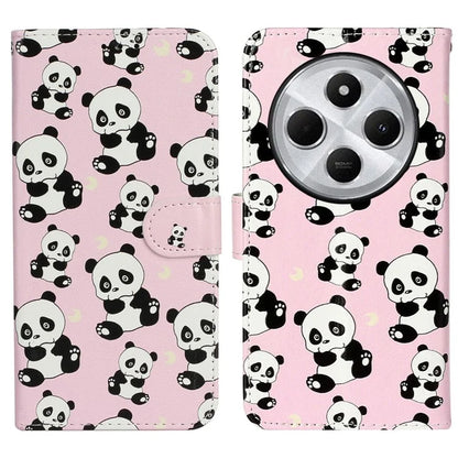 For Xiaomi Redmi 14C 4G Case Pattern Leather Wallet Phone Cover with Card Holder