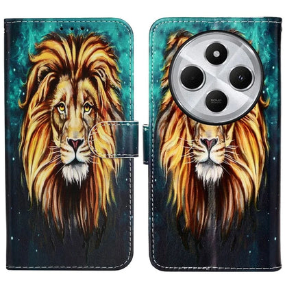 For Xiaomi Redmi 14C 4G Case Pattern Leather Wallet Phone Cover with Card Holder