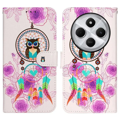 For Xiaomi Redmi 14C 4G Case Pattern Leather Wallet Phone Cover with Card Holder