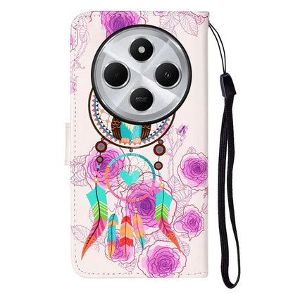 For Xiaomi Redmi 14C 4G Case Pattern Leather Wallet Phone Cover with Card Holder