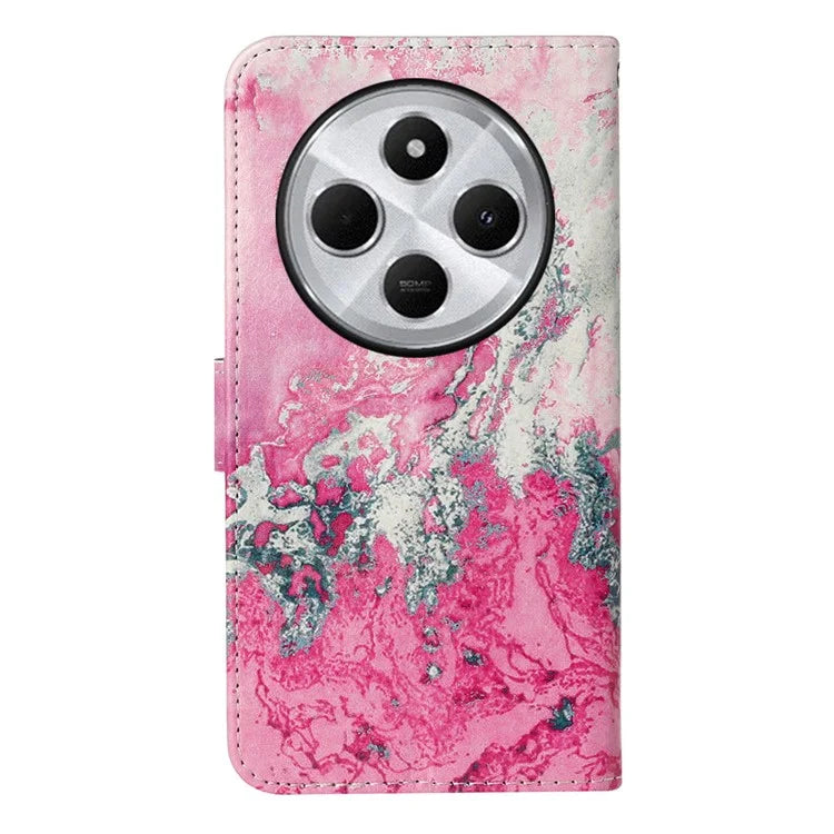 For Xiaomi Redmi 14C 4G Case Pattern PU Leather Flip Phone Cover