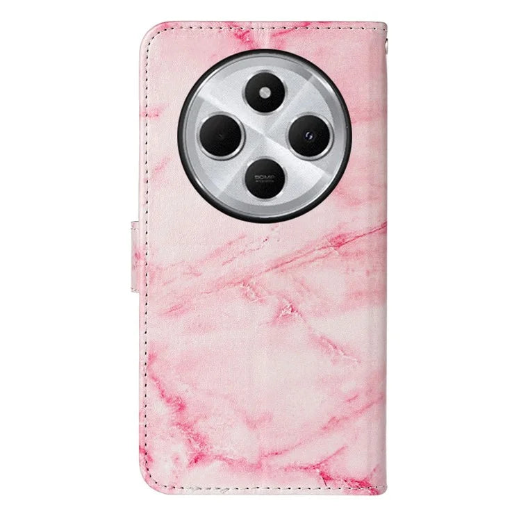 For Xiaomi Redmi 14C 4G Case Pattern PU Leather Flip Phone Cover