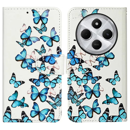 For Xiaomi Redmi 14C 4G Case Pattern PU Leather Flip Phone Cover