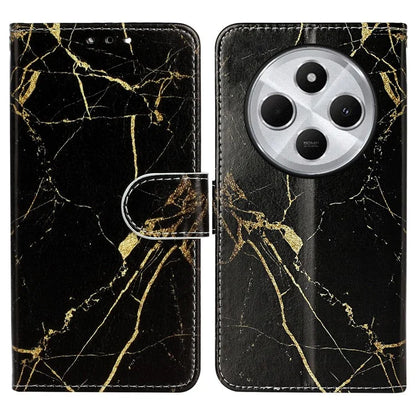 For Xiaomi Redmi 14C 4G Case Pattern PU Leather Flip Phone Cover