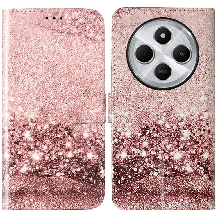 For Xiaomi Redmi 14C 4G Case Pattern PU Leather Flip Phone Cover
