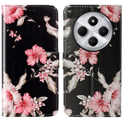 For Xiaomi Redmi 14C 4G Case Pattern PU Leather Flip Phone Cover