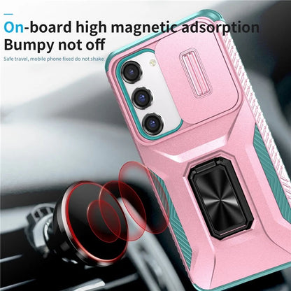 For Samsung Galaxy S23 Case Camshield Kickstand TPU+PC Anti-Slip Phone Cover
