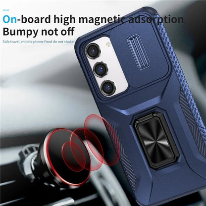 For Samsung Galaxy S23 Case Camshield Kickstand TPU+PC Anti-Slip Phone Cover