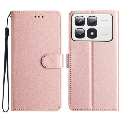 For Xiaomi 14T Pro Wallet Case Leather Folio Phone Cover Magnetic Clasp