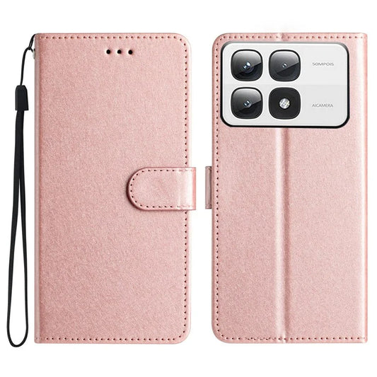 For Xiaomi 14T Pro Wallet Case Leather Folio Phone Cover Magnetic Clasp