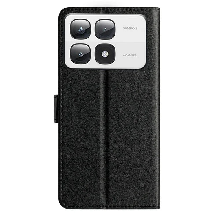 For Xiaomi 14T Pro Wallet Case Leather Folio Phone Cover Magnetic Clasp
