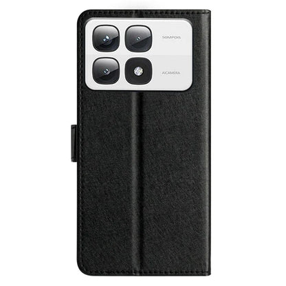 For Xiaomi 14T Pro Wallet Case Leather Folio Phone Cover Magnetic Clasp