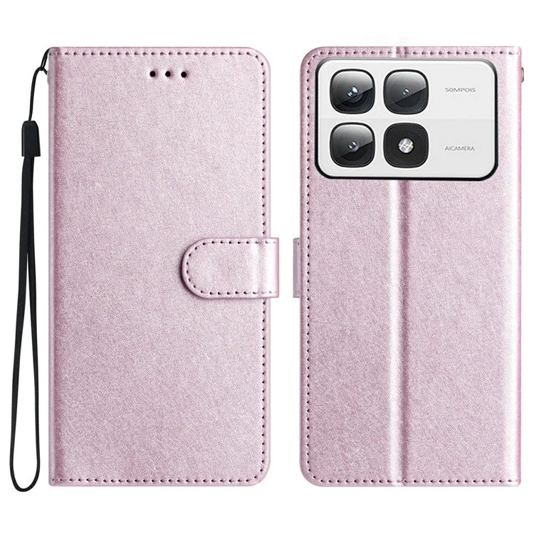 For Xiaomi 14T Pro Wallet Case Leather Folio Phone Cover Magnetic Clasp