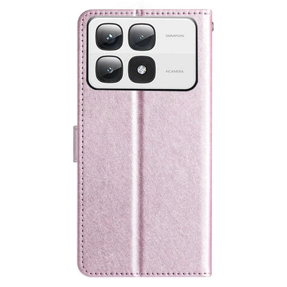 For Xiaomi 14T Pro Wallet Case Leather Folio Phone Cover Magnetic Clasp
