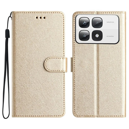 For Xiaomi 14T Pro Wallet Case Leather Folio Phone Cover Magnetic Clasp