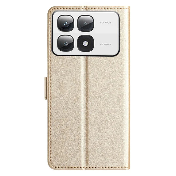 For Xiaomi 14T Pro Wallet Case Leather Folio Phone Cover Magnetic Clasp