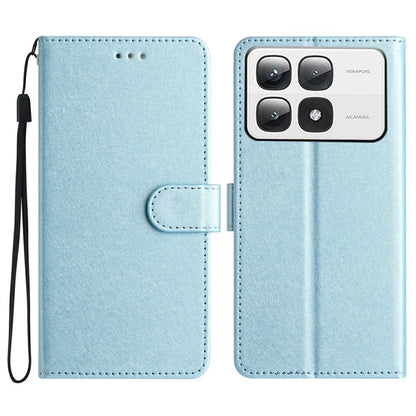For Xiaomi 14T Pro Wallet Case Leather Folio Phone Cover Magnetic Clasp