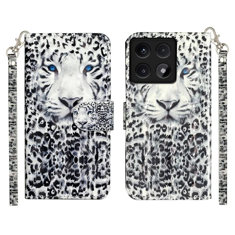 For Xiaomi 14T Case 3D Pattern Printed Phone Leather Phone Cover