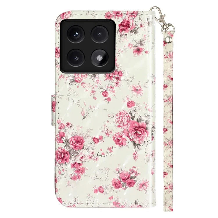 For Xiaomi 14T Case 3D Pattern Printed Phone Leather Phone Cover