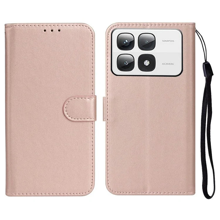 For Xiaomi 14T Pro Case PU Leather Flip Phone Cover Wallet Card Slot Holder