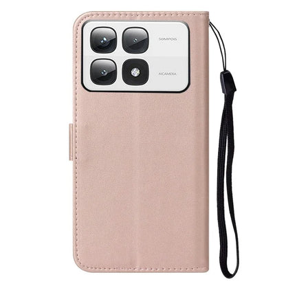 For Xiaomi 14T Pro Case PU Leather Flip Phone Cover Wallet Card Slot Holder