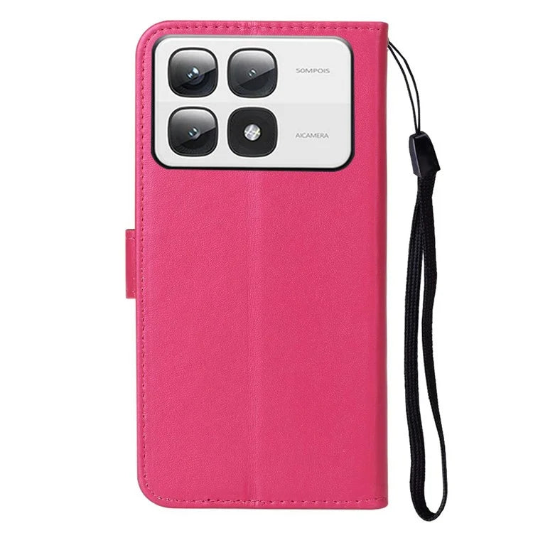 For Xiaomi 14T Pro Case PU Leather Flip Phone Cover Wallet Card Slot Holder