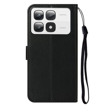 For Xiaomi 14T Pro Case PU Leather Flip Phone Cover Wallet Card Slot Holder