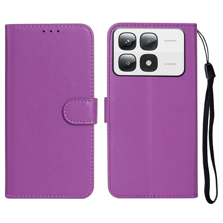 For Xiaomi 14T Pro Case PU Leather Flip Phone Cover Wallet Card Slot Holder