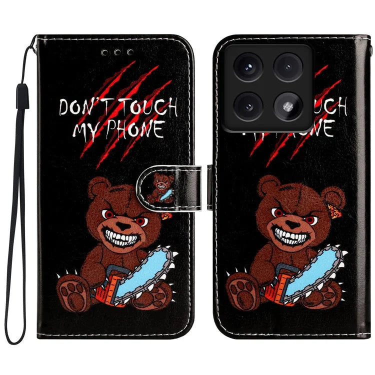 For Xiaomi 14T Wallet Case Printed Pattern Design Leather Phone Cover