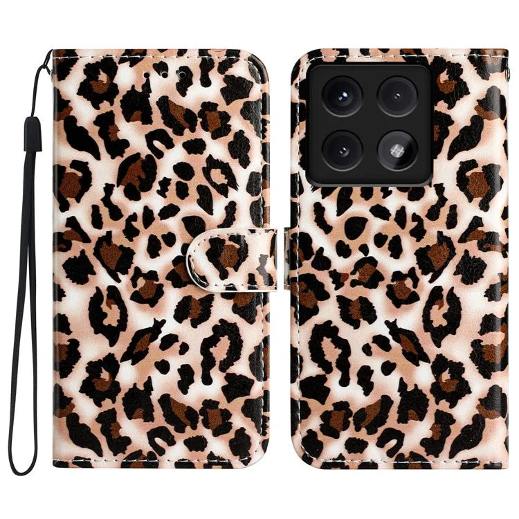 For Xiaomi 14T Wallet Case Printed Pattern Design Leather Phone Cover