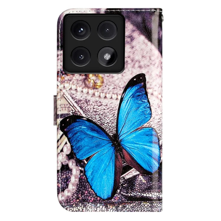 For Xiaomi 14T Wallet Case Printed Pattern Design Leather Phone Cover