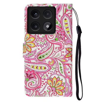 For Xiaomi 14T Case Pattern Leather Wallet Phone Cover with Card Holder