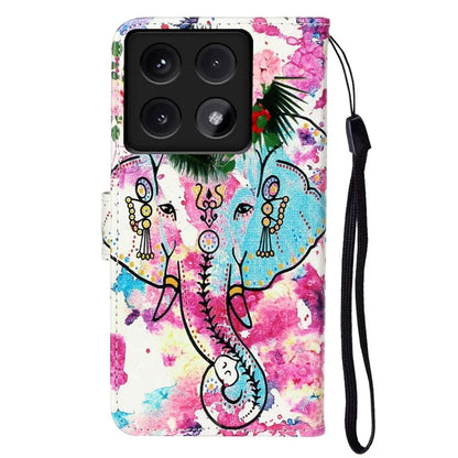 For Xiaomi 14T Case Pattern Leather Wallet Phone Cover with Card Holder